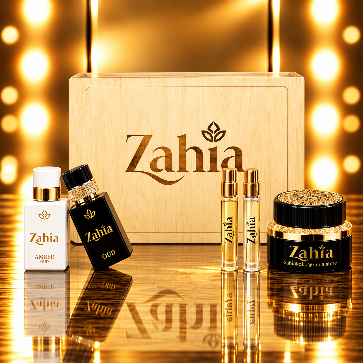 Zahia Beige Drawer Gift Box