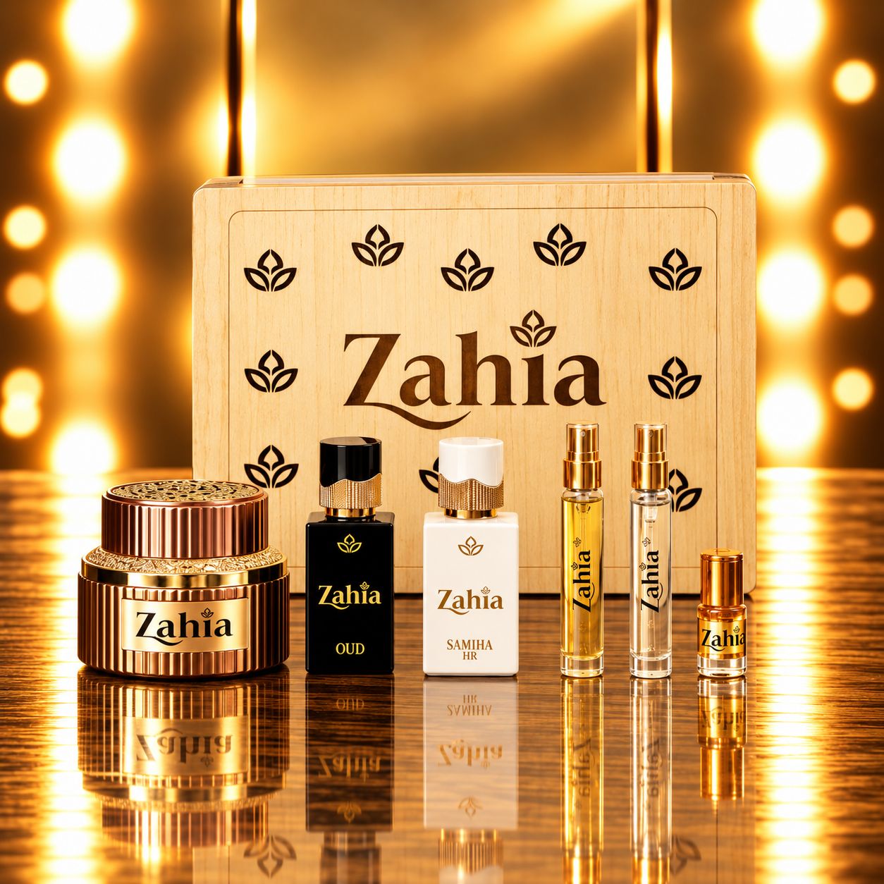 Zahia Beige Drawer Gift Box