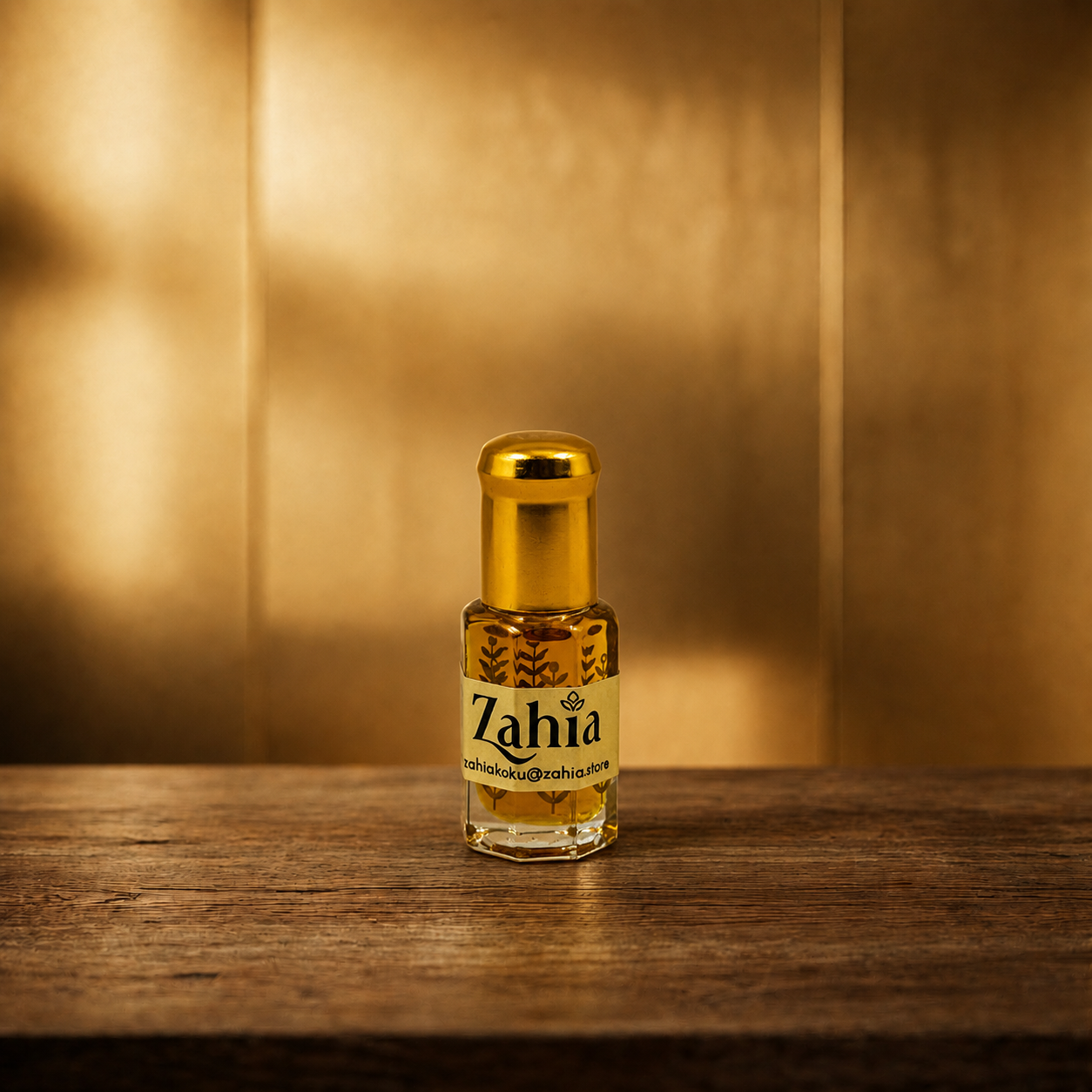 زيت غرام العطري 6 مل من زاهية، زيت عطري مركز خالٍ من الكحول بنفحات اليوسفي والبرغموت والبرتقال، مع قلب من الياسمين والباتشولي والورد، وقاعدة من العنبر والفانيليا والمسك والفيتيفر.